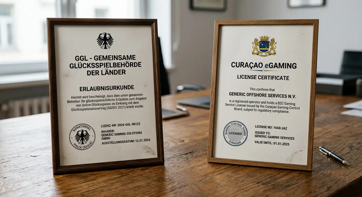 GGL-Lizenz versus Curaçao-Lizenz im Vergleich