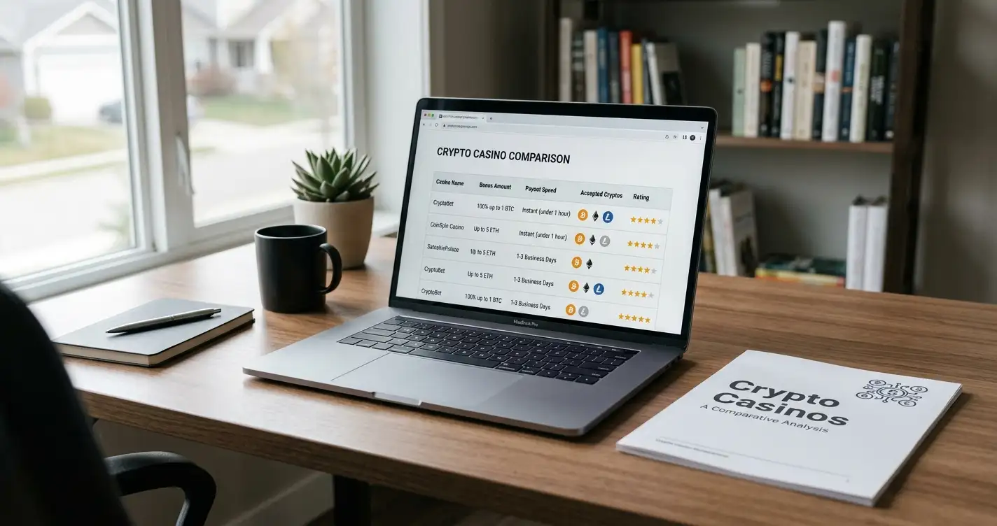 Übersicht der besten Crypto Casinos in Deutschland mit Bitcoin, Ethereum und USDT