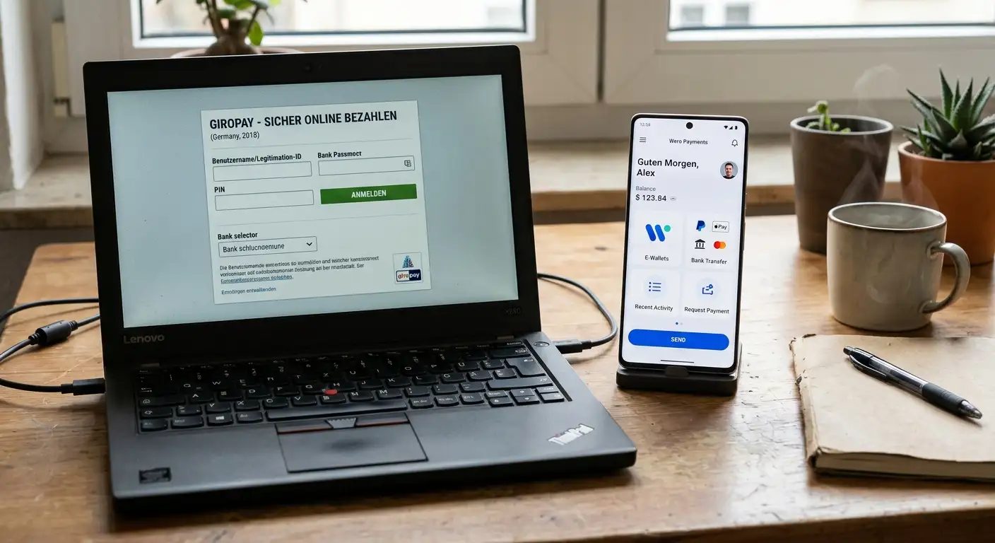 Vergleich der Bankzahlungsalternativen zu Giropay