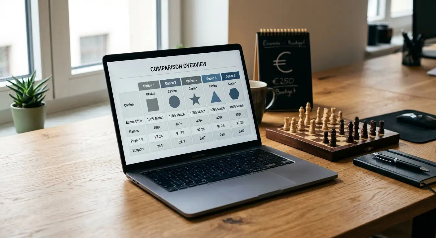 Vergleichstabelle der 10 besten Online Casinos mit Bankkonto-Einzahlung