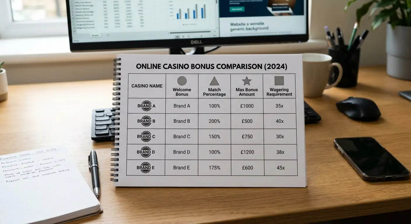 Vergleichstabelle mit 11 MiFinity-Casinos