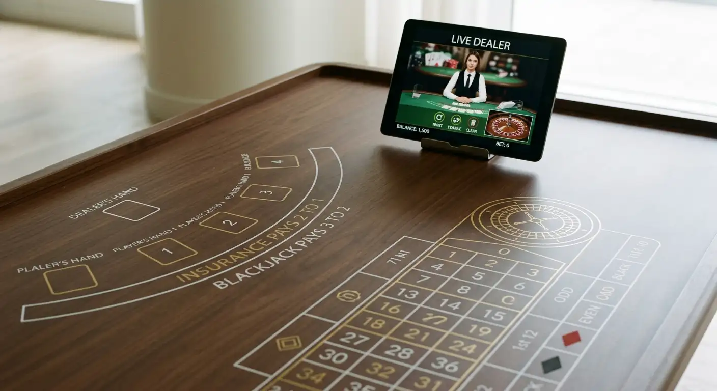 Bitcoin-Casino Spielangebot – Blackjack, Roulette und Live-Dealer-Bildschirm