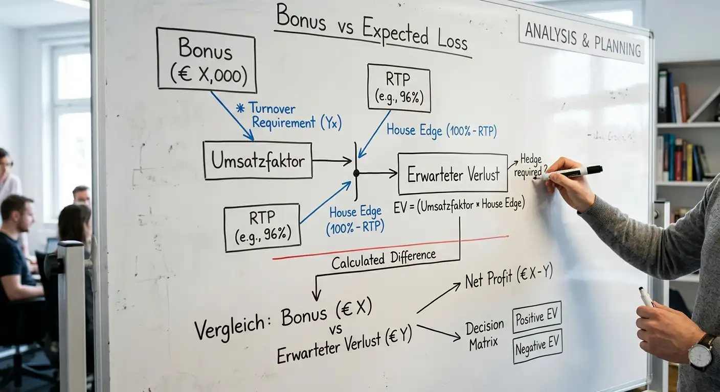 Bonusberechnung: Wie viel vom Willkommensbonus wirklich beim Spieler ankommt