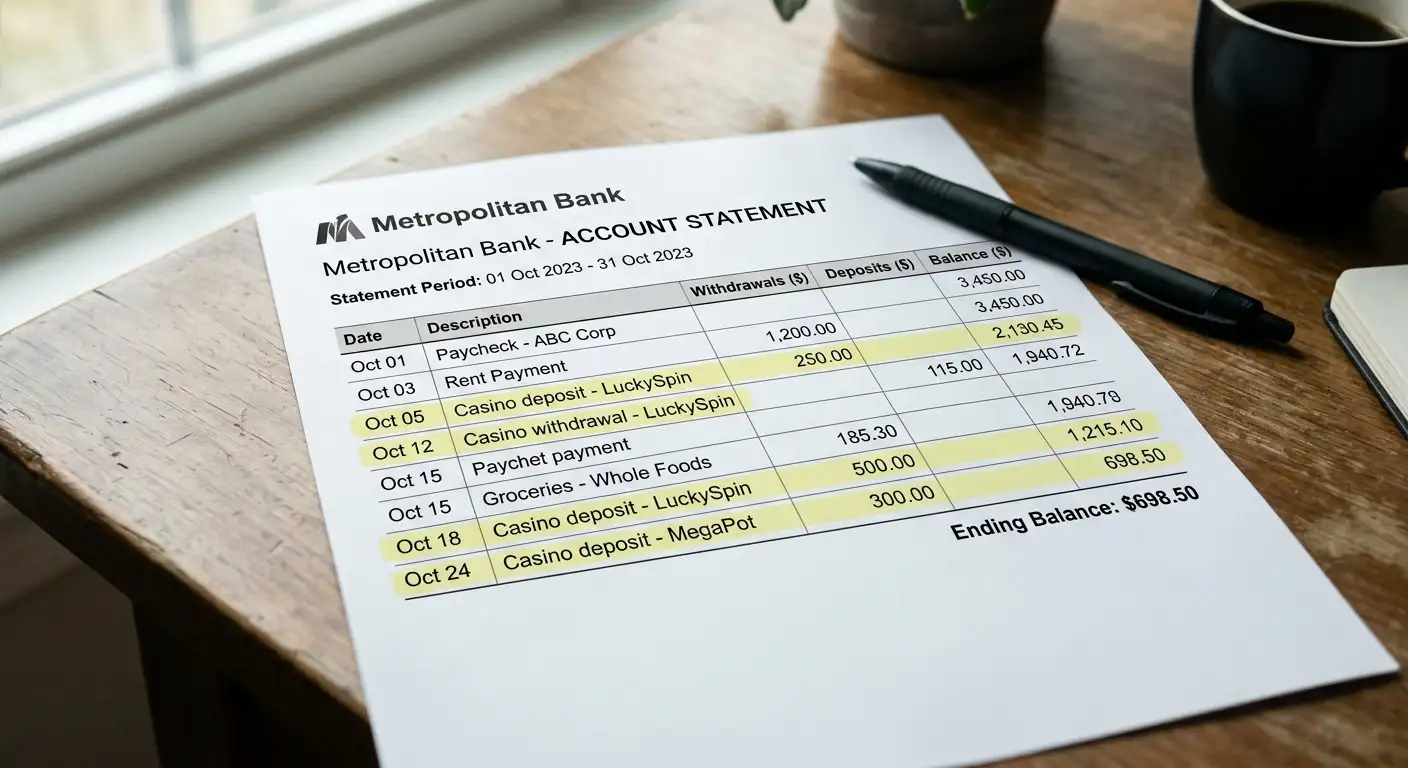Verantwortungsvolles Spielen mit Banküberweisung