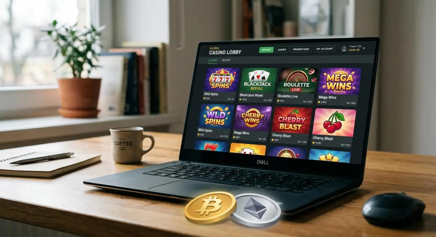 Online-Casino-Vergleich - NV Casino mit Krypto-Zahlungen