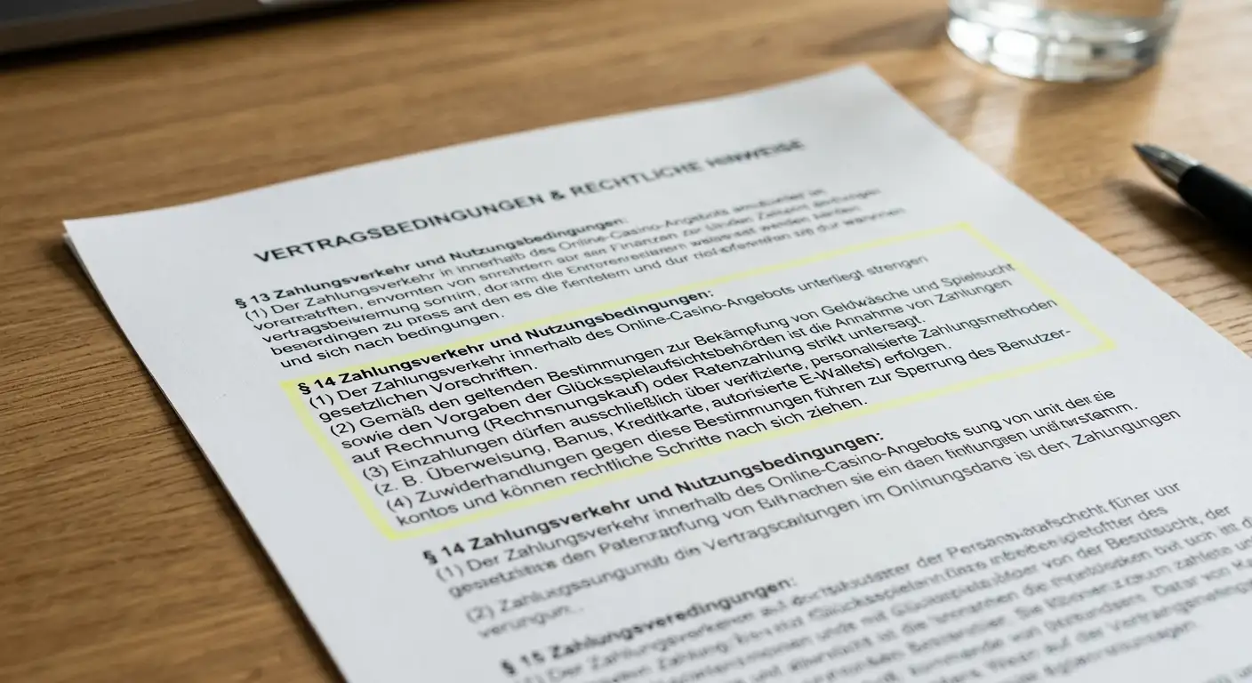 Rechtslage in Deutschland – warum Online Casino auf Rechnung verboten ist