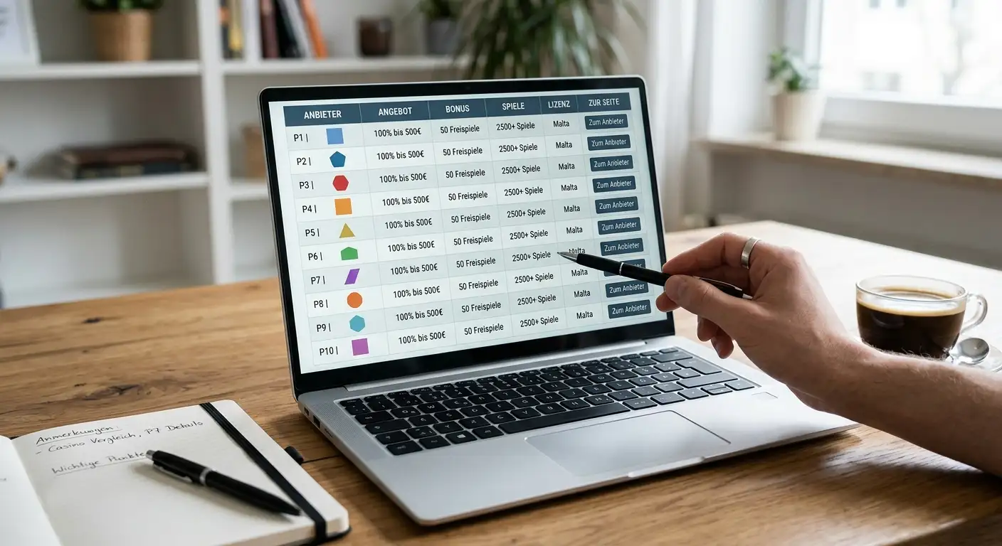 Vergleich der Online Casinos mit Bankeinzug
