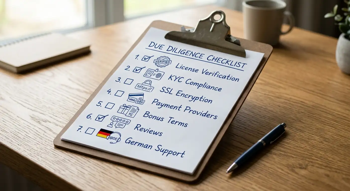 Checkliste sieben Punkte für seriöse Offshore-Casinos