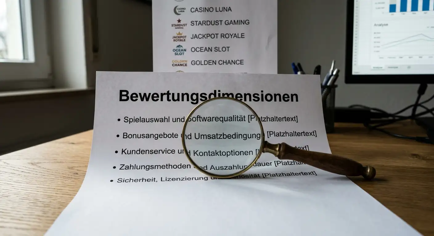 Wie Casinos ohne Limit getestet werden – fünf Bewertungsdimensionen