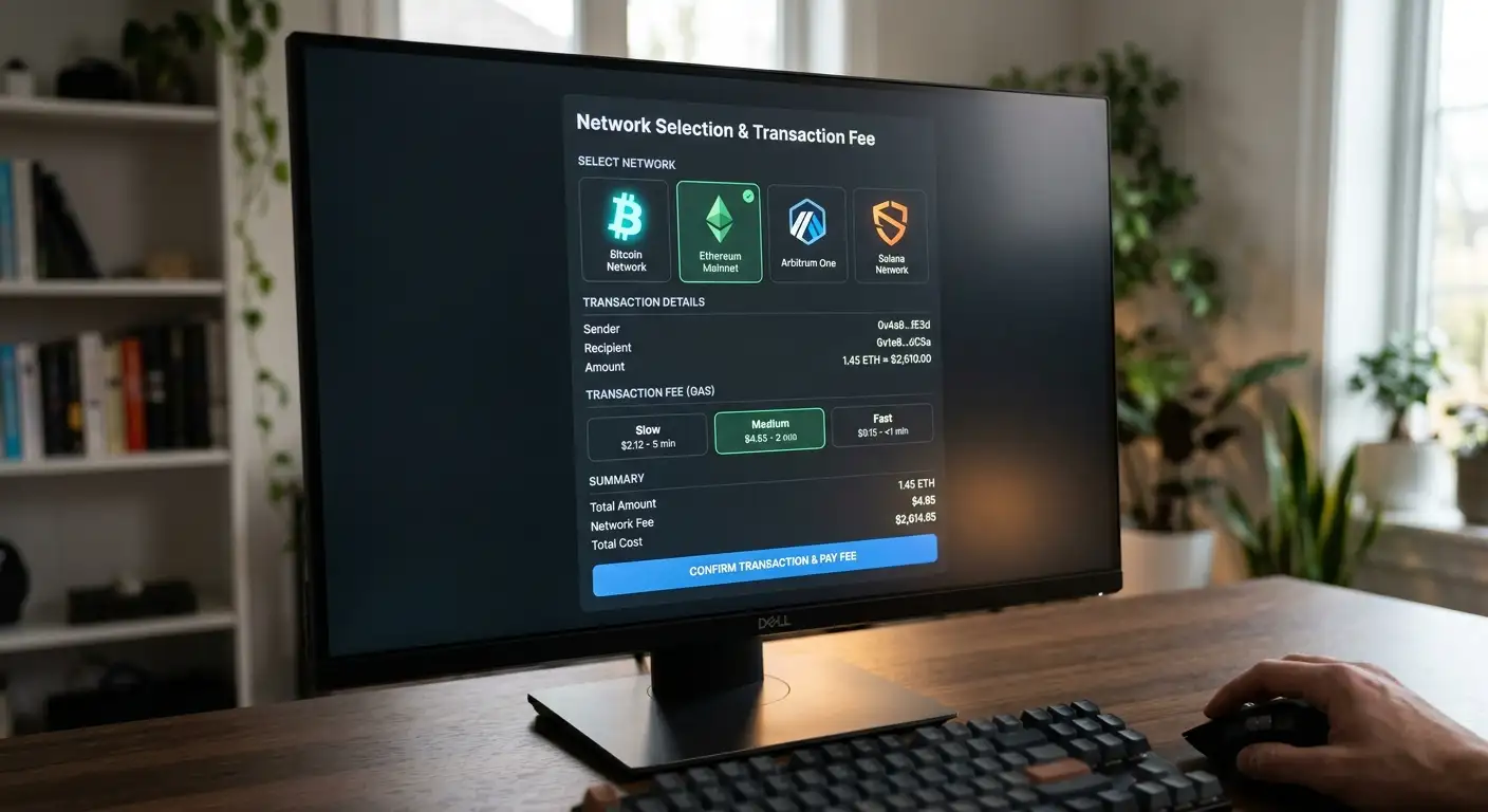 Netzwerk-Vergleich für USDC im Casino: ERC-20, Solana, Tron, Polygon, Base